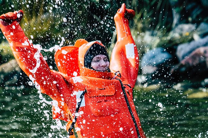 Redrib Boat and Helicopter Experience in Helsinki - Choosing the walk or survival suit activity