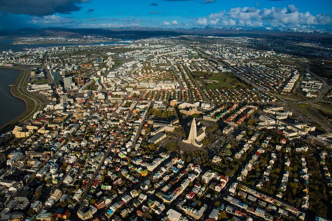 Reykjavik Helicopter Private Tour of Volcanoes - Coastal cliffs, rock formations, and the south Atlantic