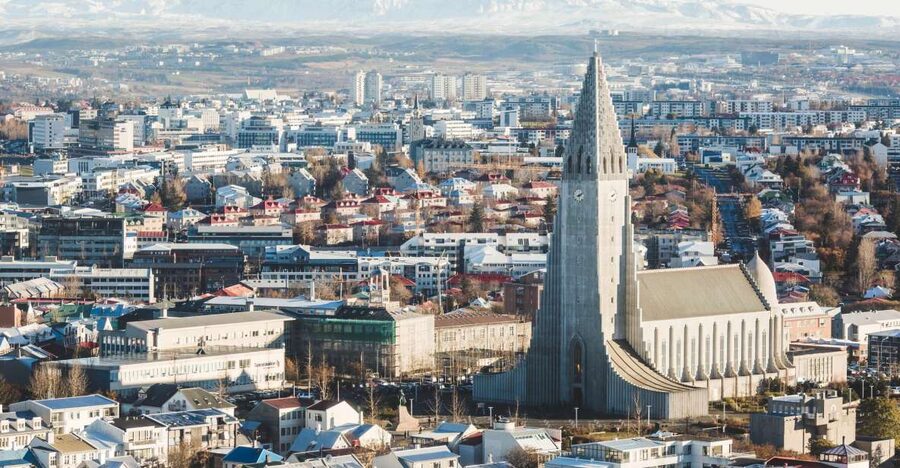 Reykjavik: Panoramic Helicopter Flight with Summit Landing - Leaving Reykjavik Domestic Airport