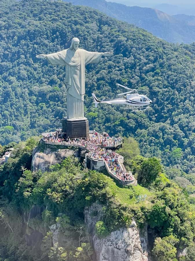 Rio de Janeiro: Helicopter Flight Christ the Redeemer 30 min - Sugarloaf Mountain and Guanabara Bay