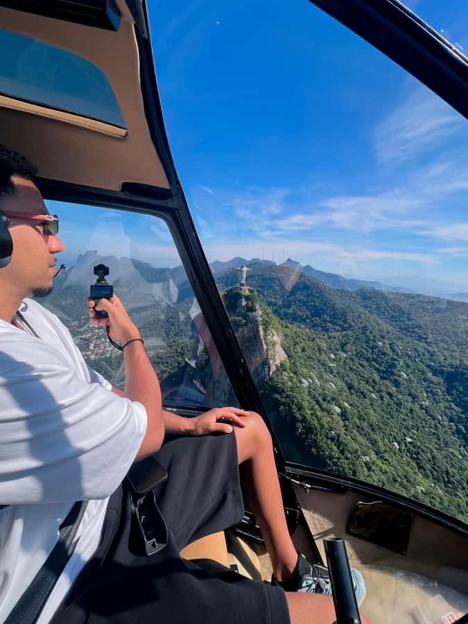 Rio de Janeiro: Helicopter Flight Christ the Redeemer 30 min - From Recreio to Barra, the wide-open coast