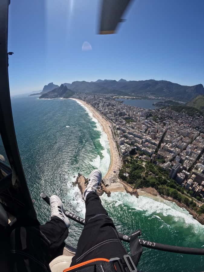 Rio de Janeiro: Helicopter Tour - Christ the Redeemer from the air