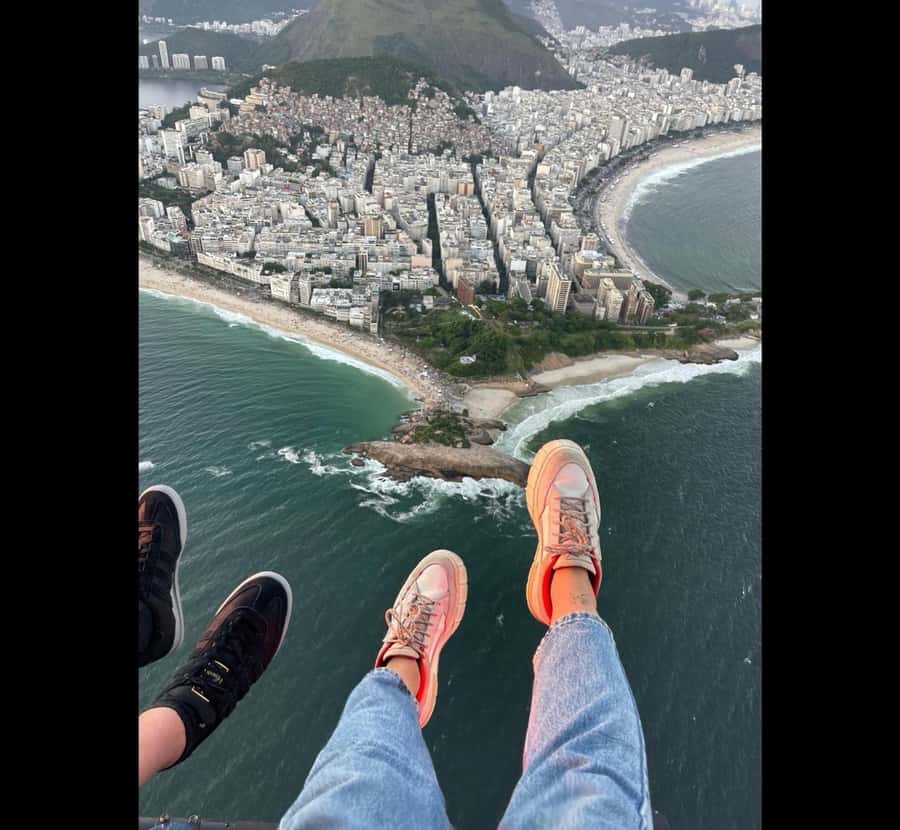 Rio de Janeiro Helicopter Tour | DOORS OFF - A doors-off view of Rio from coast to Corcovado