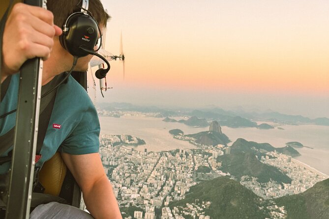 Rio de Janeiro Helicopter Tour without Doors - Leblon, Ipanema, and Arpoador