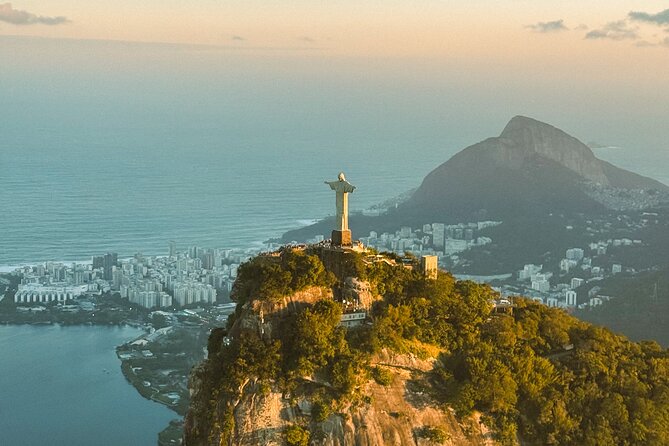Rio de Janeiro Helicopter Tour without Doors - Christ the Redeemer and Sugarloaf from a doors-off seat