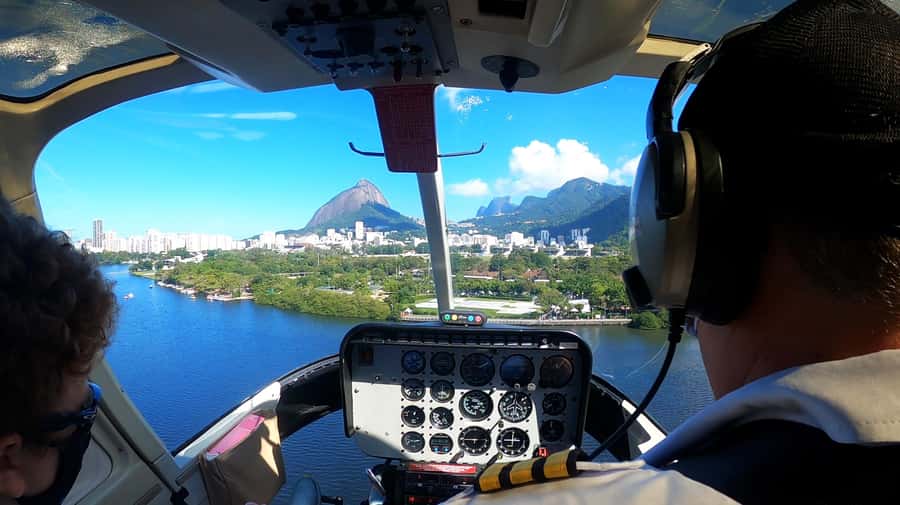 Rio de Janeiro: Sugar Loaf with Lunch and Helicopter Flight - Downtown Rio from the tour vehicle