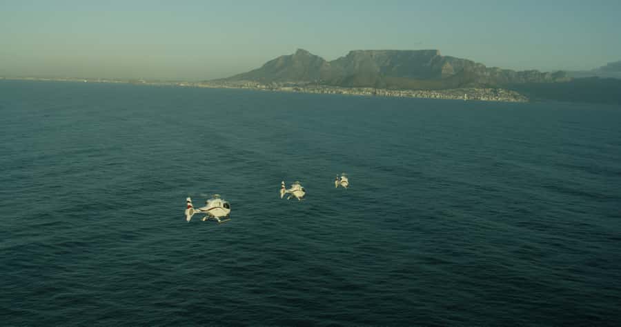 Robben Island By Air Scenic Helicopter Flight - Starting at the V&A Waterfront Helipad