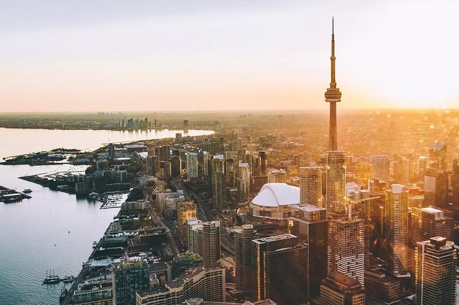 Romantic Jewel - Private Helicopter Tour for 2 - From the CNE grounds to the Don Valley Parkway