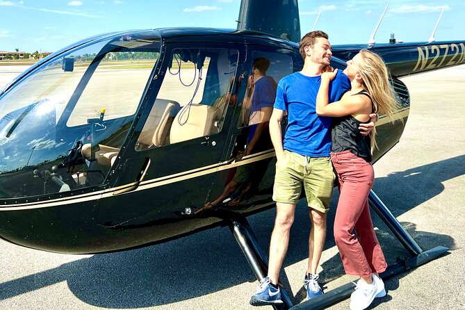 Romantic Miami Helicopter Tour with Champagne - Vizcaya Museum and Gardens from Above