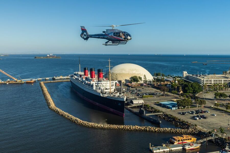Santa Monica: Hollywood & Beyond Helicopter Tour - Santa Monica Airport and the first coastal views