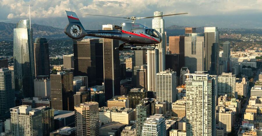 Santa Monica: Hollywood & Beyond Helicopter Tour - Hollywood Hills, Beverly Hills, and Bel Air from above