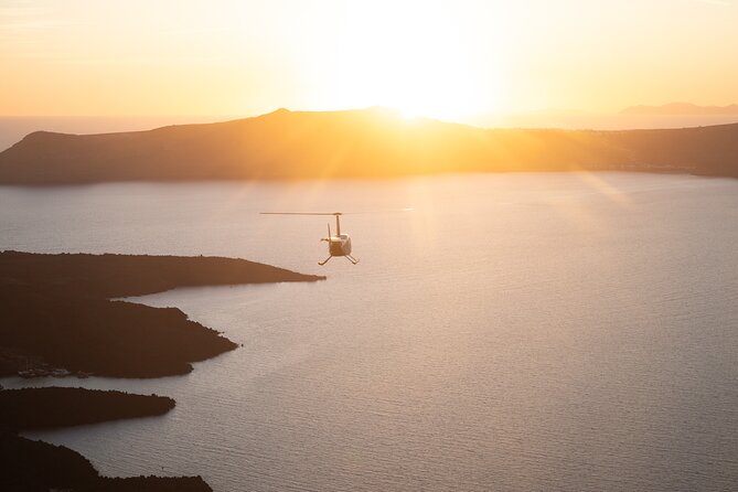 Santorini 360: Helicopter Ride, Must-See Sights & Wine Tasting - Key points at a glance
