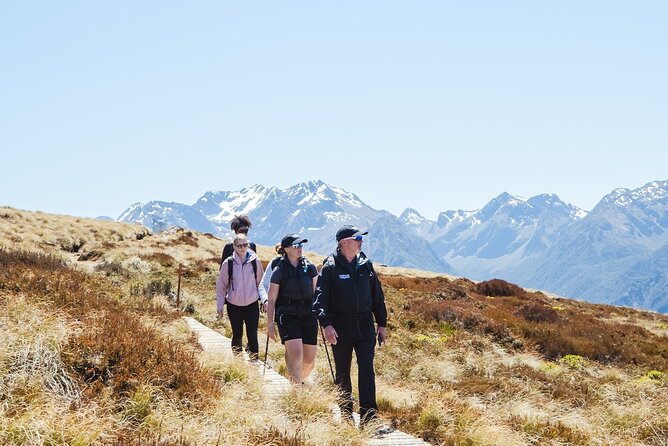 Scenic Helicopter & Kepler Guided Hike from Te Anau with Lunch - Choosing Mt. Luxmore or the easier route