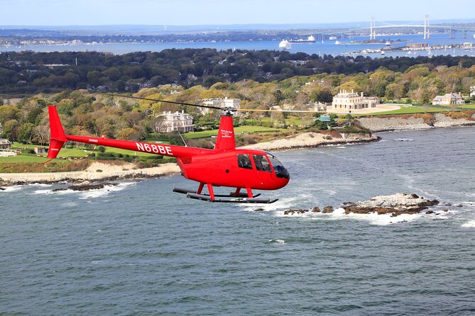 Scenic Tour of Newport, RI By Helicopter - 3 person Mansion Tour - Key points to know before you fly