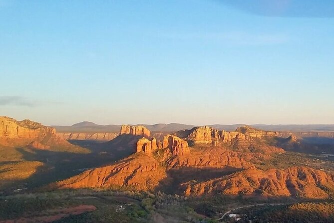 Secret Wilderness Sedona Helicopter Sunset Tour - Cathedral Rock and Bell Rock from above