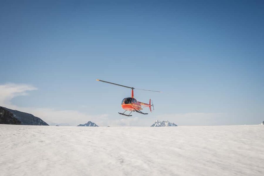 Seward, Alaska: Helicopter Glacier Dog Sledding Adventure - Twenty-five minutes behind the huskies