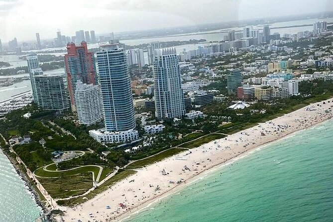 South Beach Miami Aerial Tour : Beaches, Mansions and Skyline - Starting at Miami Executive Airport