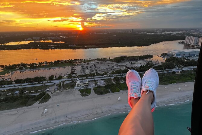 Sunset Helicopter Tour-Miami Iconic Coast and City Views - Fort Lauderdale to Lauderdale-by-the-Sea from the air