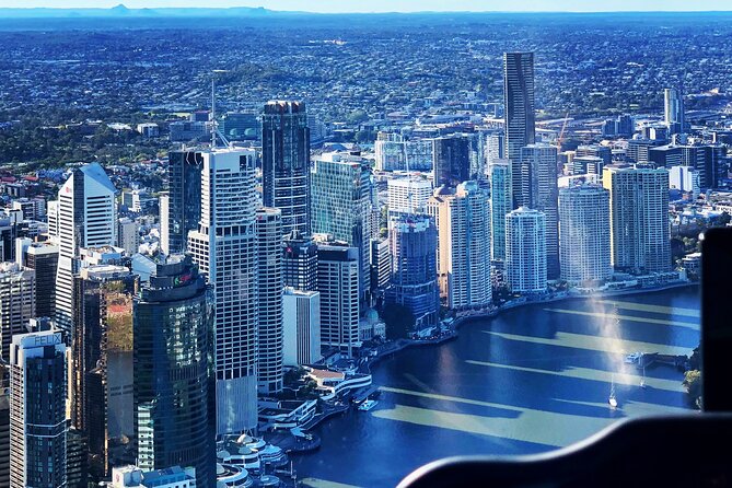 Sunset Private Brisbane CBD + Mt Coot-tha Helicopter Experience - Taking off from Archerfield for a Brisbane view