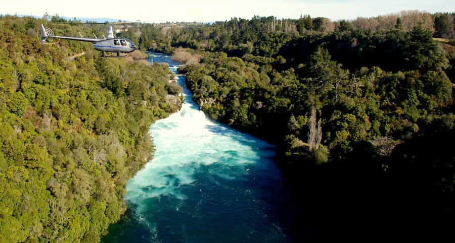 Taupo: Huka Falls Helicopter Ride - Huka Falls Is Best Seen as Part of Taupo’s Bigger Picture