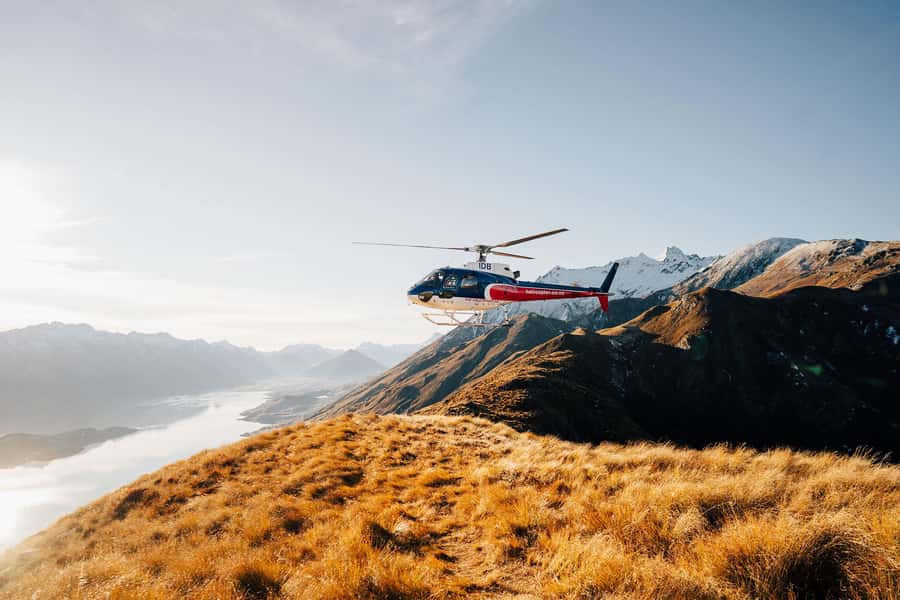 The Grand Circle 35-Minute Helicopter Tour & Alpine Landing - Pickup from central Queenstown hotels