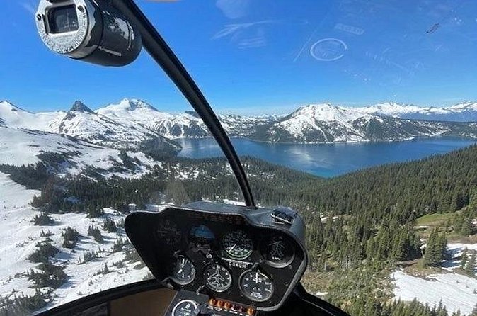 The Sea to Sky Helicopter Sightseeing Tour - Black Tusk gives the flight its sharpest profile