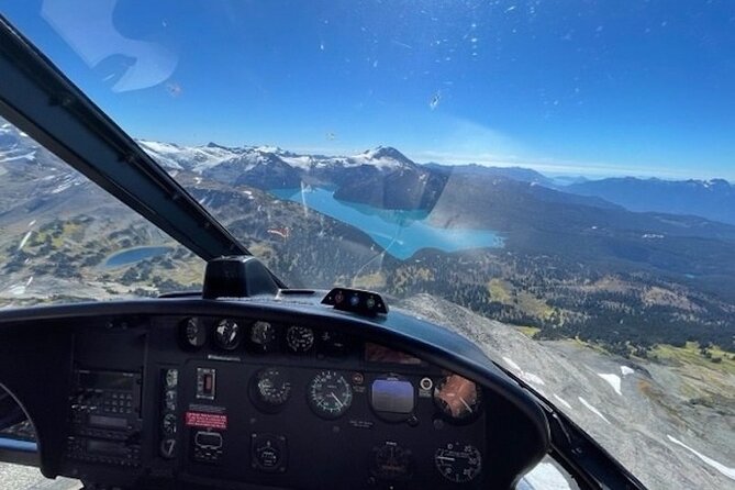 The Summit Helicopter Sightseeing Tour - The route over Whistler Blackcomb Resort