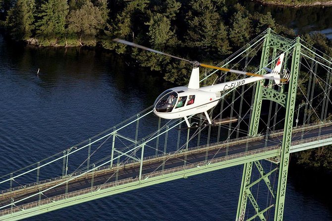 Thousand Islands Two Castle Helicopter Tour - Boldt Castle and the story of Heart Island