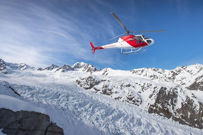 Twin Glacier 35-Minute Helicopter Flight from Fox Glacier - Key points at a glance
