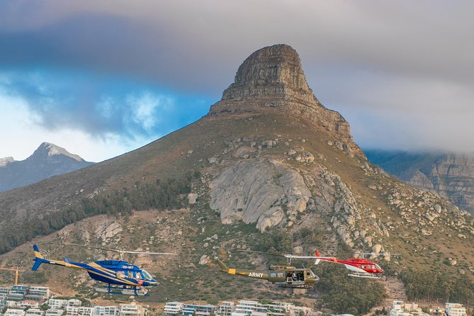 Two Oceans Helicopter Tour in Cape Town - The Twelve Apostles and Hout Bay from above