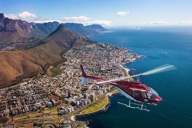 Two Oceans Helicopter Tour in Cape Town - Muizenberg and the Constantia Wine Valley