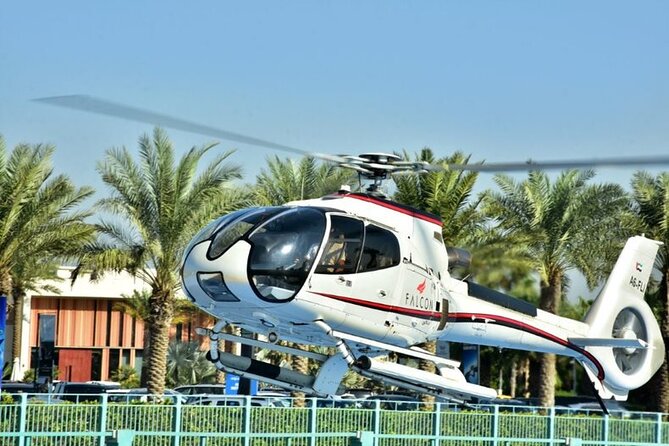 Ultimate Dubai Helicopter Tour with Optional Transfers - Weather, seating, and practical limits