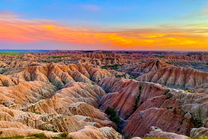 Ultimate Small Plane Aerial Tour to See Badlands National Park - White River Valley and the park’s open scale