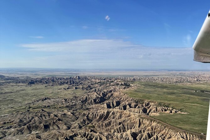 Ultimate Small Plane Aerial Tour to See Badlands National Park - Saddle Pass, Bigfoot Pass, and unusual rock formations