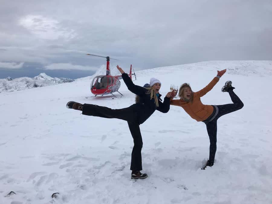 Ushuaia: Heart of the Andes Scenic Helicopter Adventure - Emerald Lagoon from the air