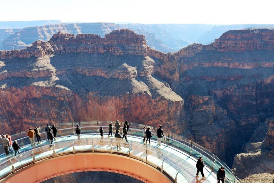 Vegas: VIP West Rim Helicopter Tour + Skywalk Option - Eagle Point and the Skywalk decision