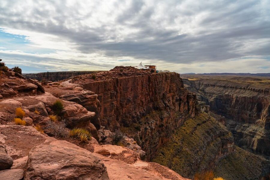 Vegas: VIP West Rim Helicopter Tour + Skywalk Option - Hualapai Village and the human side of the visit