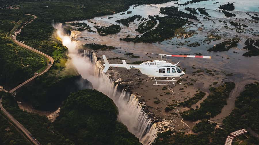 Victoria Falls: Flight of Angels Helicopter Experience - What happens at the helicopter base
