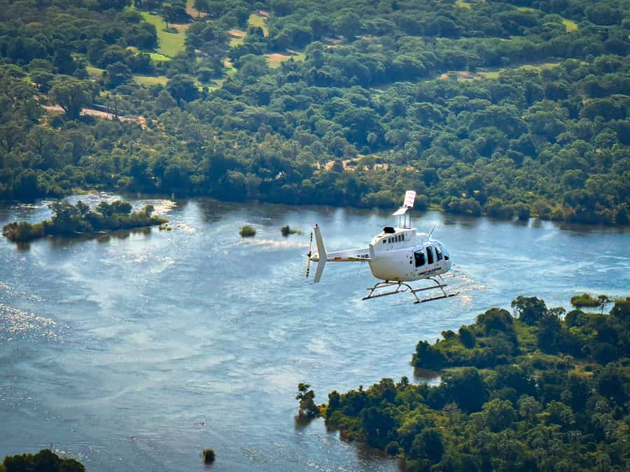 Victoria Falls: Flight of Angels Helicopter Experience - Mist, water flow, and what you may actually see