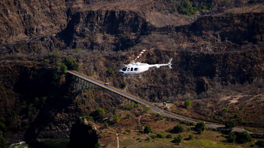 Victoria Falls: Flight of Angels Helicopter Experience - The pickup from Victoria Falls town