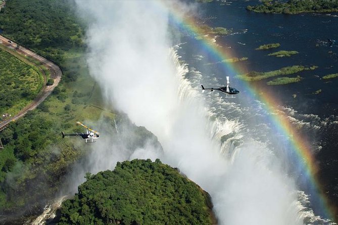Victoria Falls Flight of the Angels Helicopter Flight - The 12 to 13-minute Flight of the Angels