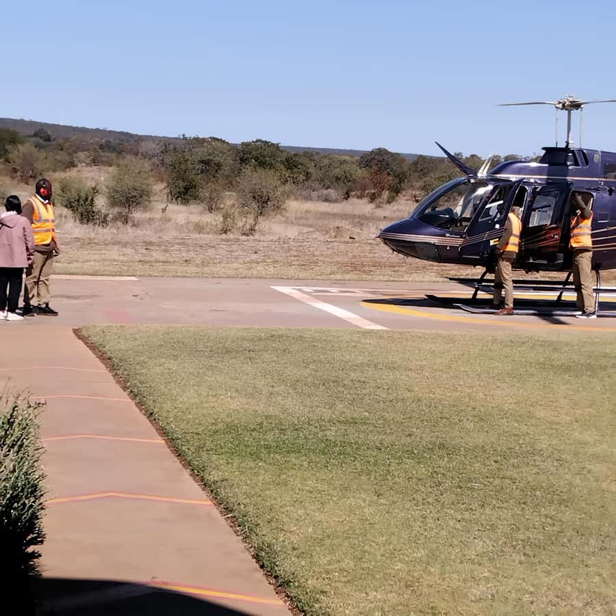 Victoria Falls: Helicopter Flight Aerial View of The Falls - Batoka Gorge and the Zambezi National Park