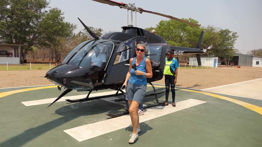 Victoria Falls: Helicopter Tour with Hotel Pickup - Hotel pickup and the short ride to the helipad