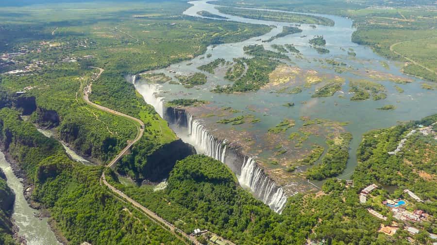 Victoria Falls: Helicopter Tour with Hotel Pickup - Safety briefing, headsets, and the small helicopter
