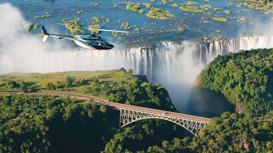 Victoria Falls Scenic Day Tour with Lunch & Helicopter Tour - Walking all 16 viewpoints in Victoria Falls Rainforest Park