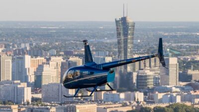 Warsaw: Helicopter Private Tour