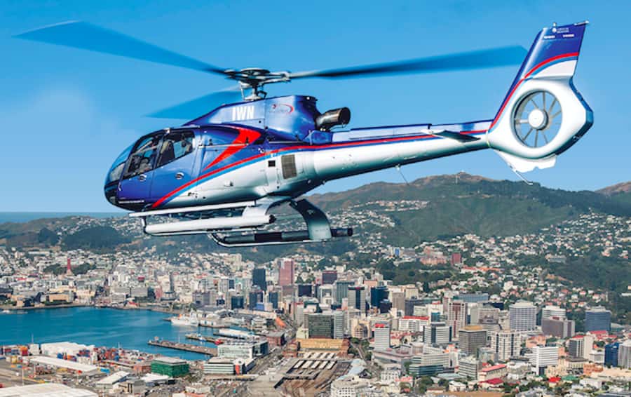 Wellington Helicopters Scenic Harbour Flight - Reading Wellington’s earthquake-shaped terrain