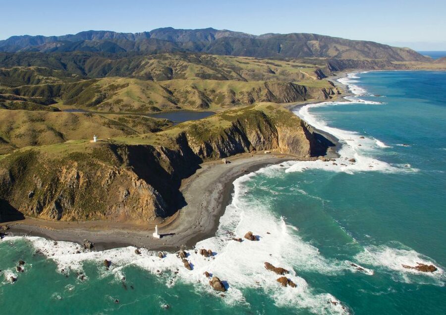 Wellington: Scenic South Coast Discovery Helicopter Flight - Following the rugged south coast