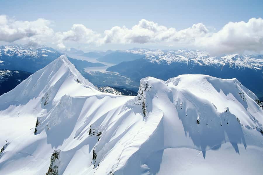 Whistler: Glacier Helicopter Tour over Wedge Mountain - Climbing toward 8,000 feet above Whistler