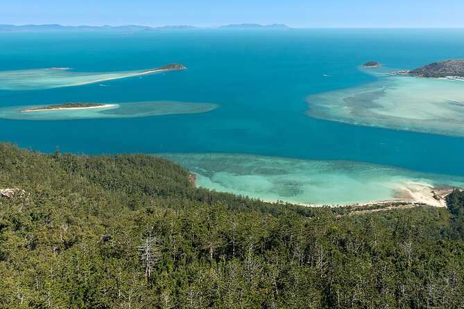 Whitehaven From Above - 30 minute Whitsunday Helicopter Tour - Dent Island and Hamilton Island from above